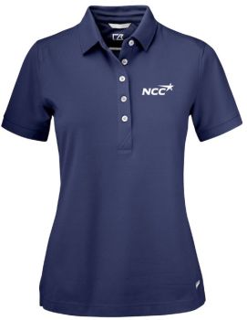 Polo shirt, dark blue, Woman